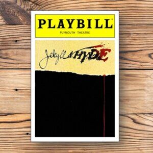 Jekyll & Hyde Playbill Broadway Musical Refrigerator‎ Fridge Locker Magnet